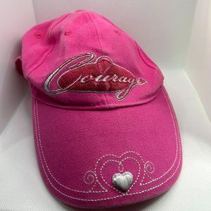 Breast Cancer "Courage" Baseball Cap